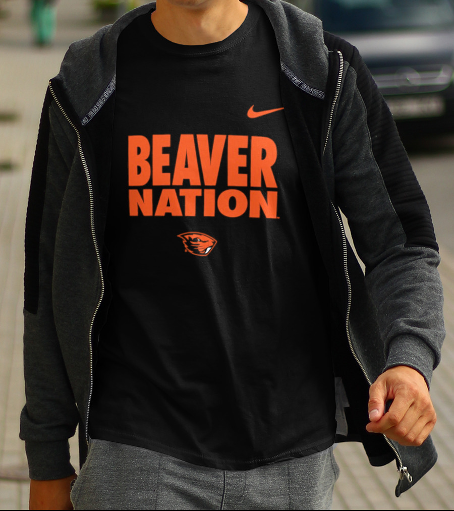 Oregon State Beavers Beaver Nation Nike T-Shirt