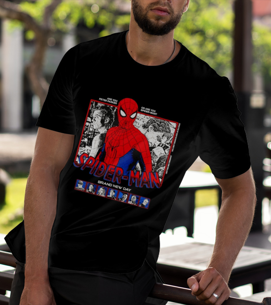 Spider Man Brand New Day Are You Peter Parker Or Are You Spider Man T-Shirt