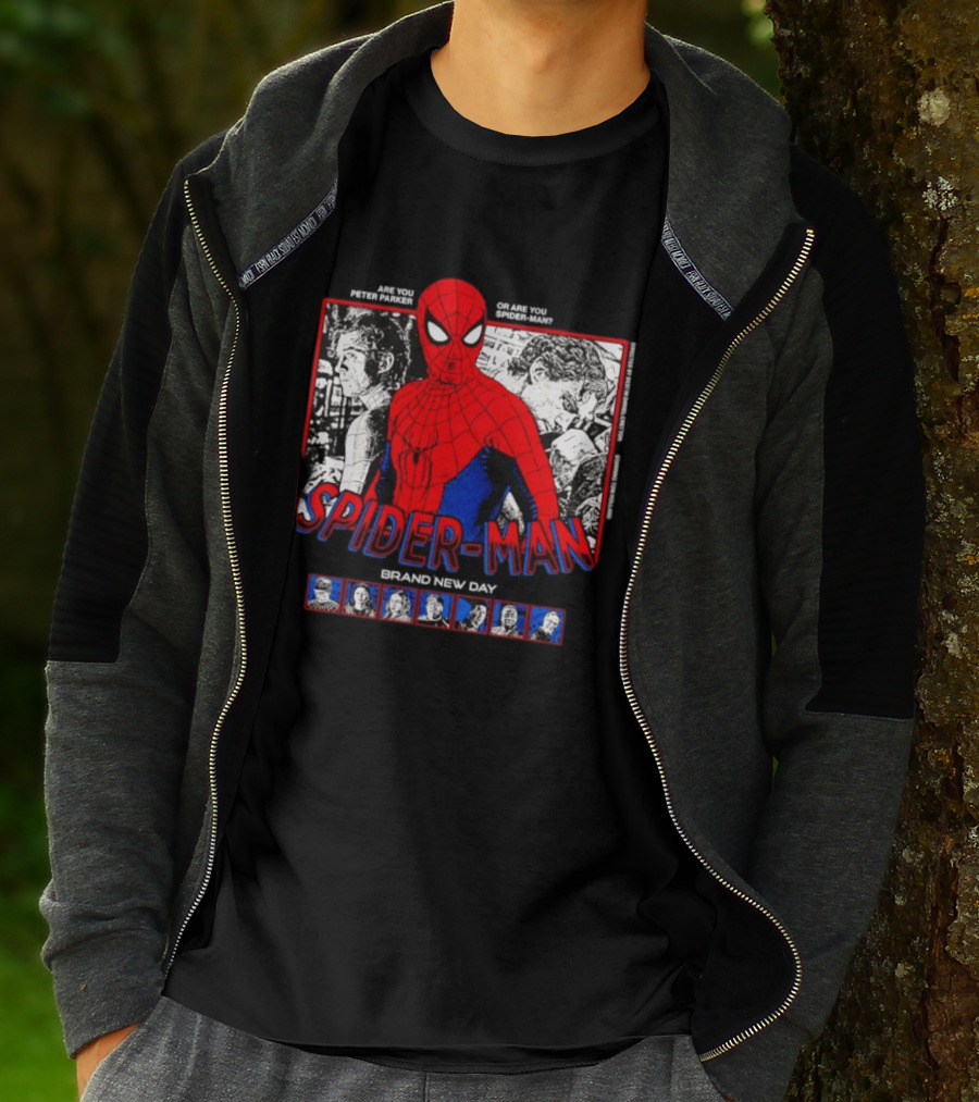 Spider Man Brand New Day Are You Peter Parker Or Are You Spider Man T-Shirt