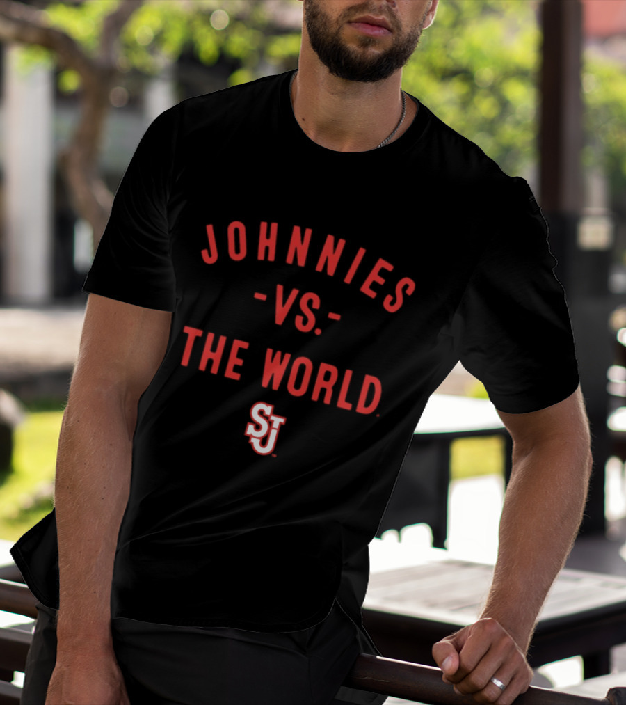 St. John's Red Storm Johnnies Vs The World SJ NCAA 2026 Season T-Shirt