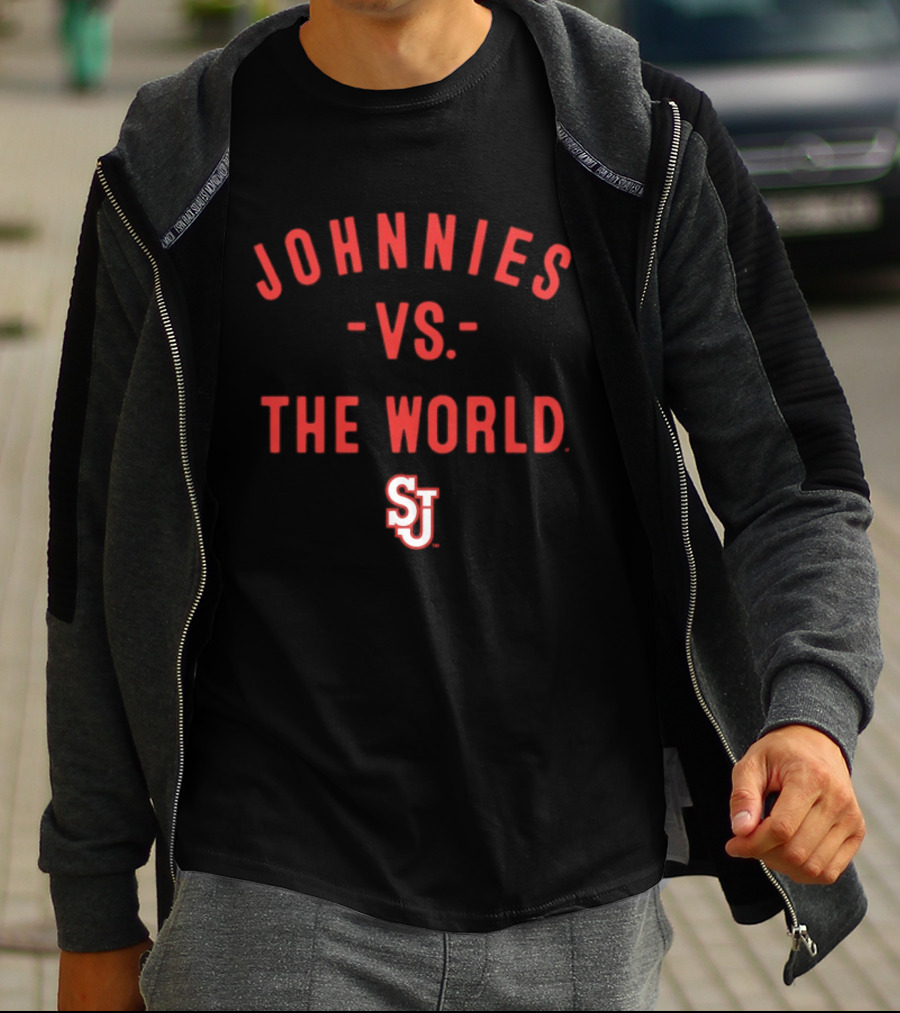 St. John's Red Storm Johnnies Vs The World SJ NCAA 2026 Season T-Shirt