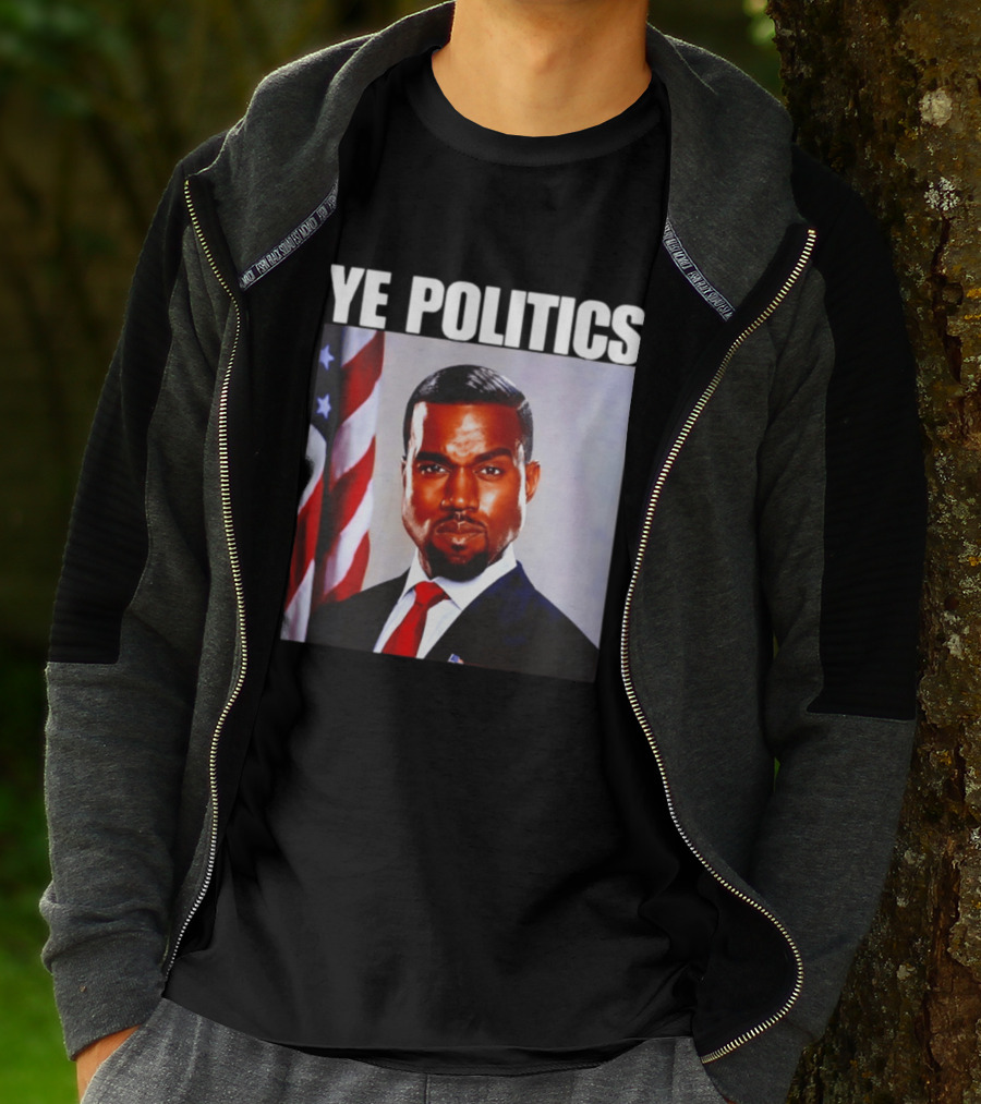 Ye Politics Kanye West American Flag T-Shirt