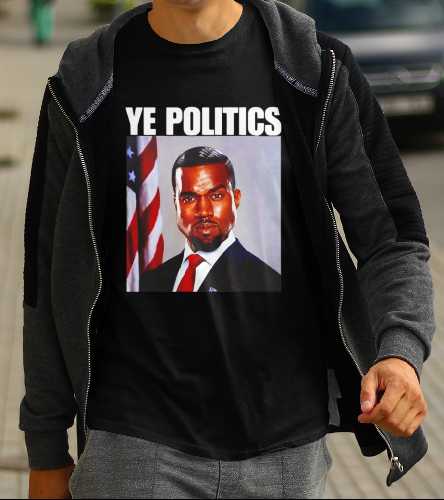 Ye Politics Kanye West American Flag T-Shirt
