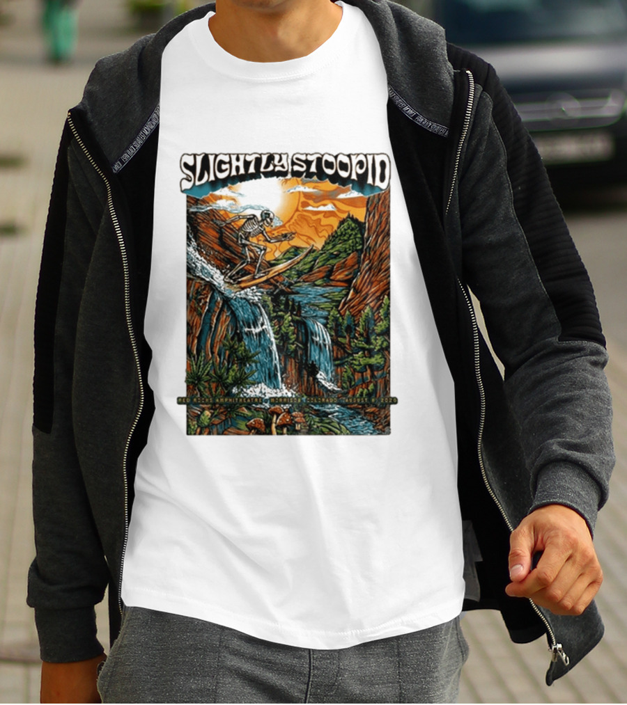 Slightly Stoopid Red Rocks Amphitheatre Morrison Colorado August 8 2026 T-Shirt
