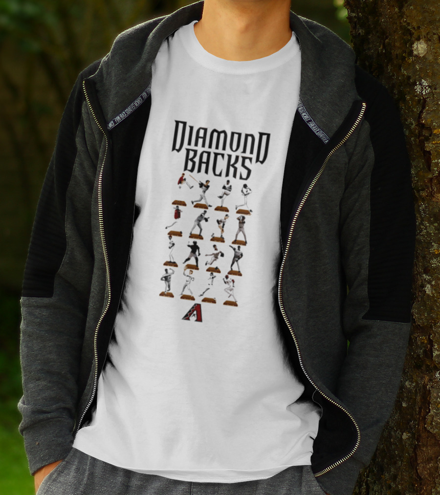 Diamondbacks Hall Of Fame MLB Baseball Legends Moments T-Shirt