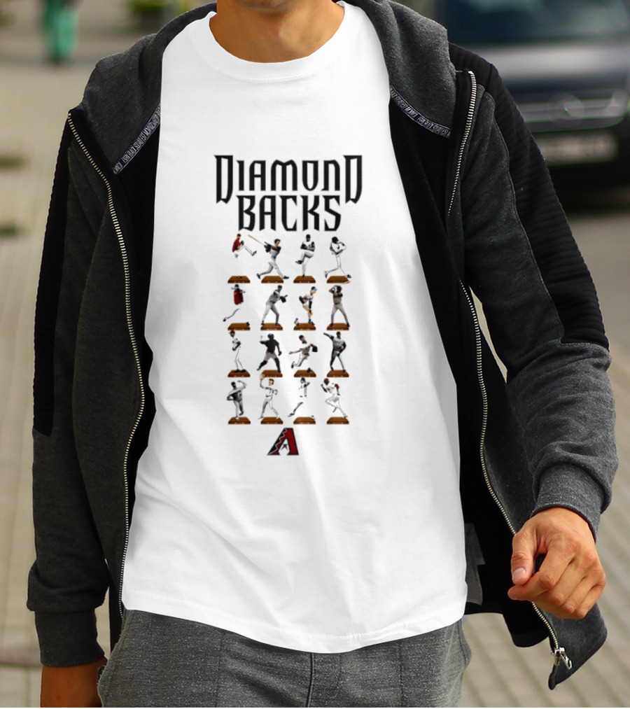 Diamondbacks Hall Of Fame MLB Baseball Legends Moments T-Shirt