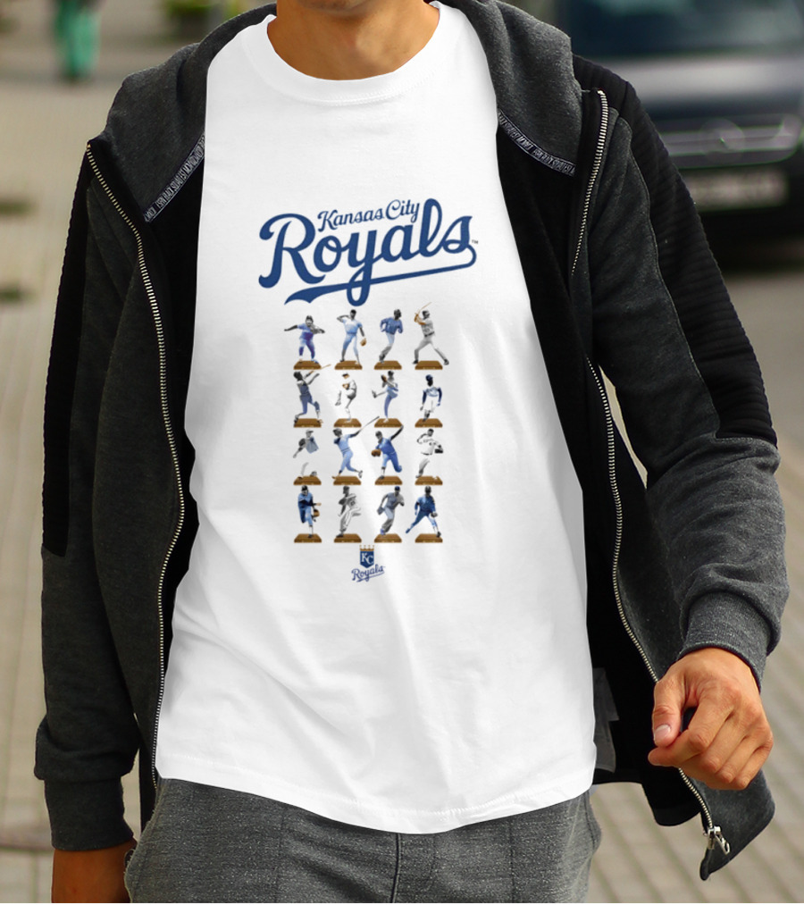Kansas City Royals Legends Hall Of Fame MLB Baseball T-Shirt