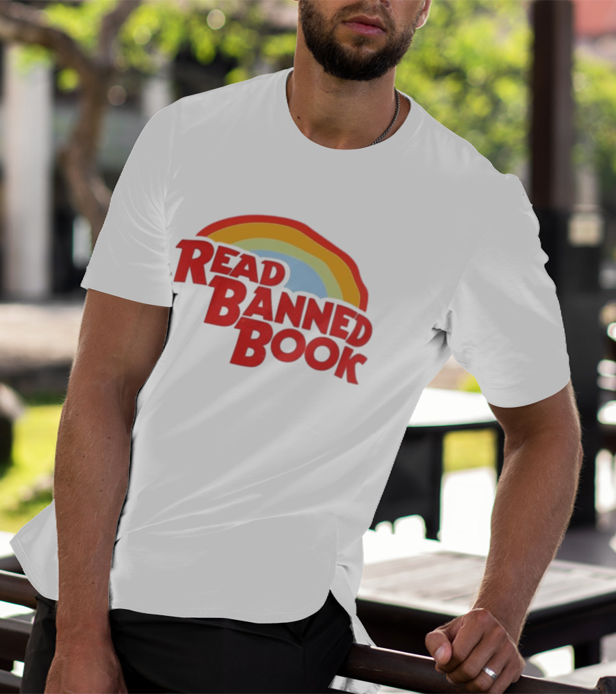 Read Banned Book Rainbow T-Shirt