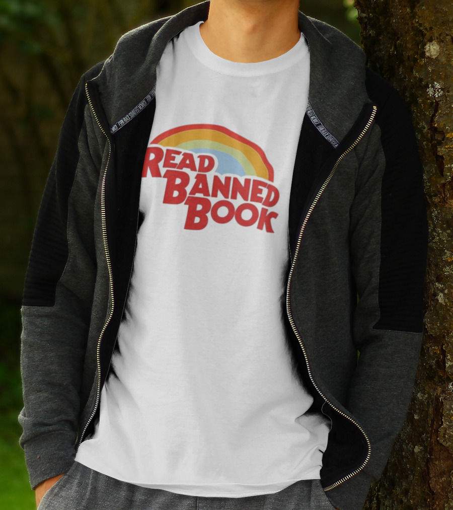 Read Banned Book Rainbow T-Shirt