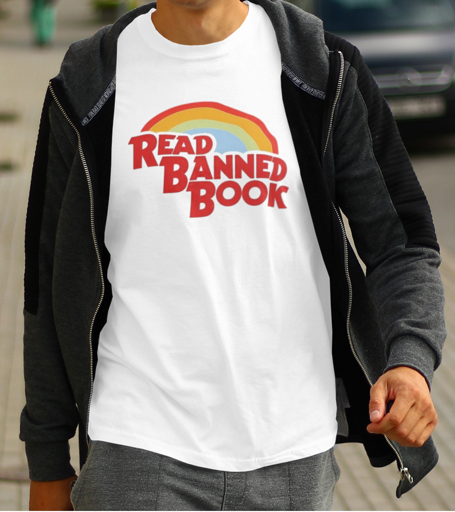 Read Banned Book Rainbow T-Shirt