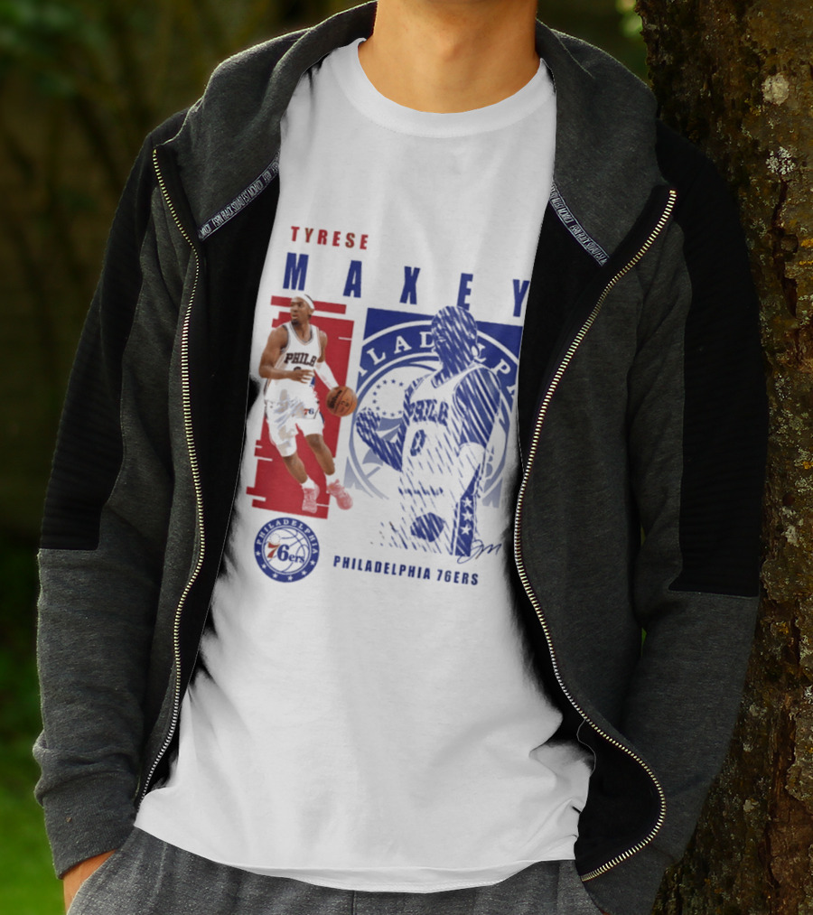 Tyrese Maxey Philadelphia 76ers NBA Highlights 2026 T-Shirt