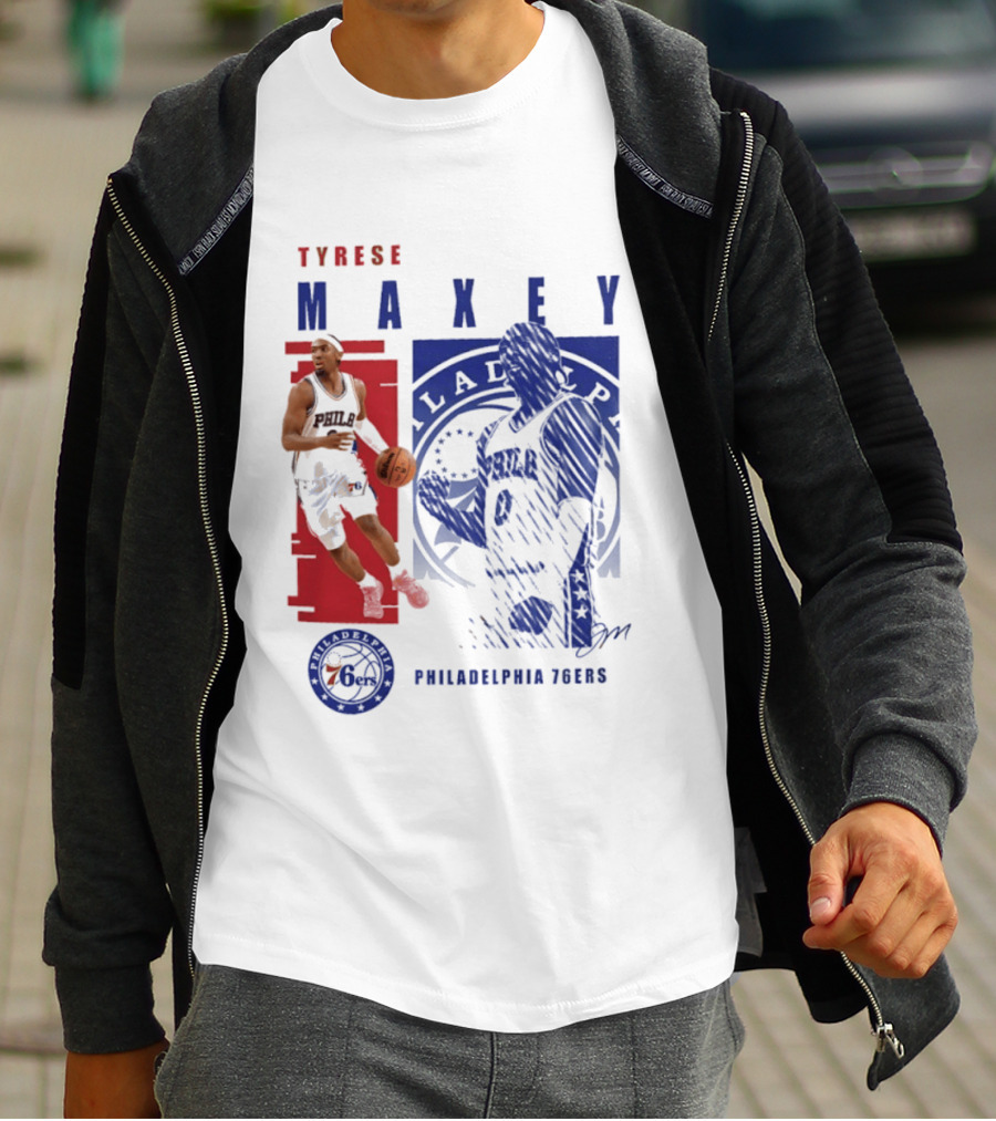 Tyrese Maxey Philadelphia 76ers NBA Highlights 2026 T-Shirt