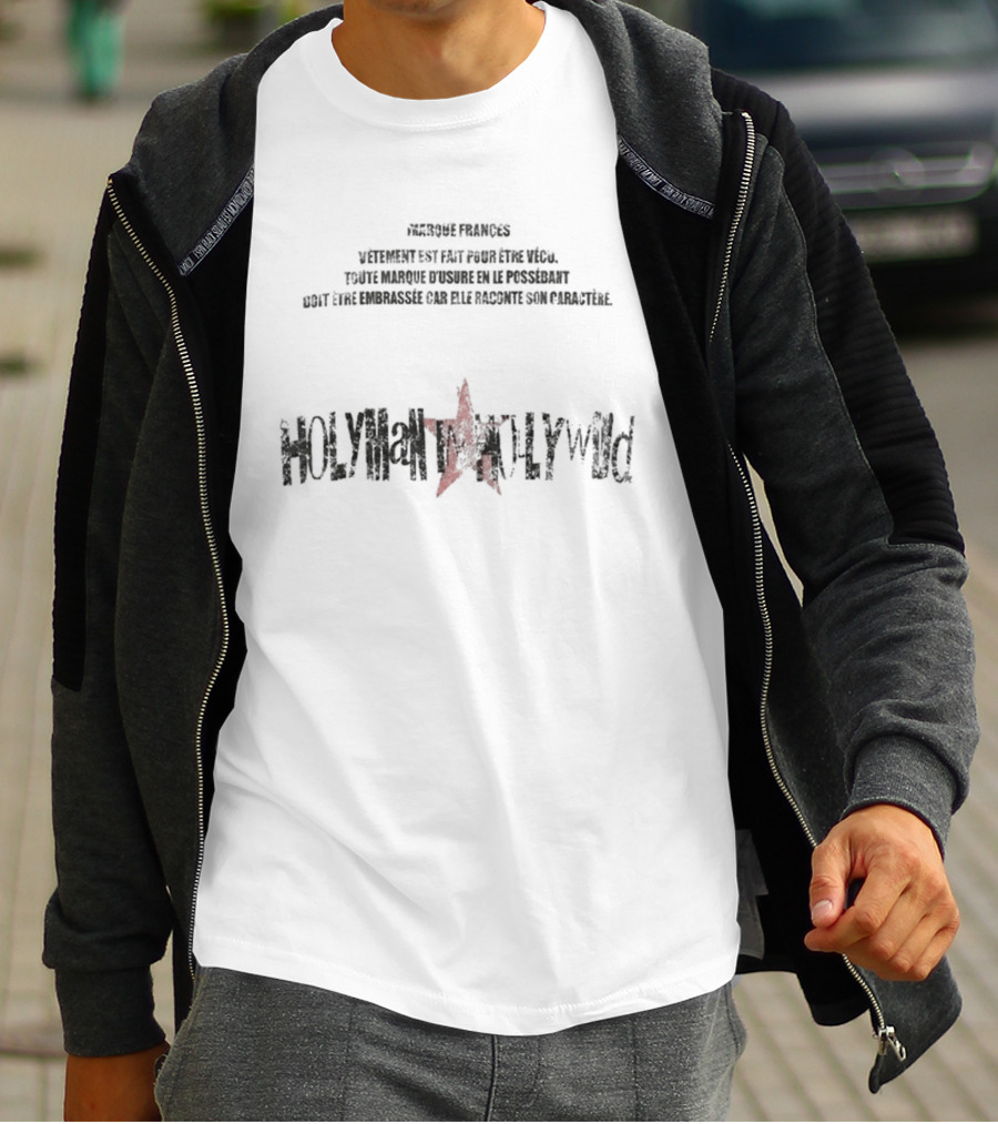 Hudson Williams HolyMan HollyWild Estrela Sem Remorso Com Força Própria T-Shirt