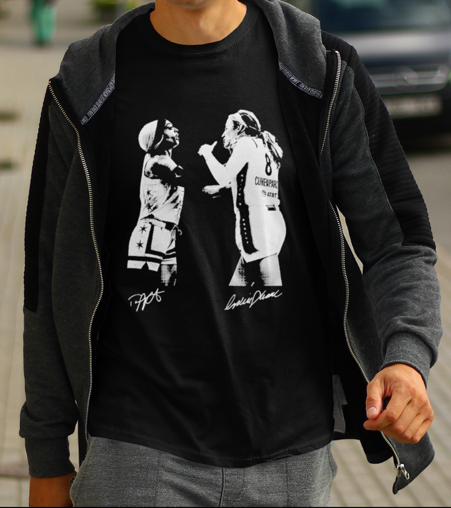 Sophie Cunningham DiJonai Is Dirty Rivalry Basketball Players Signature T-Shirt