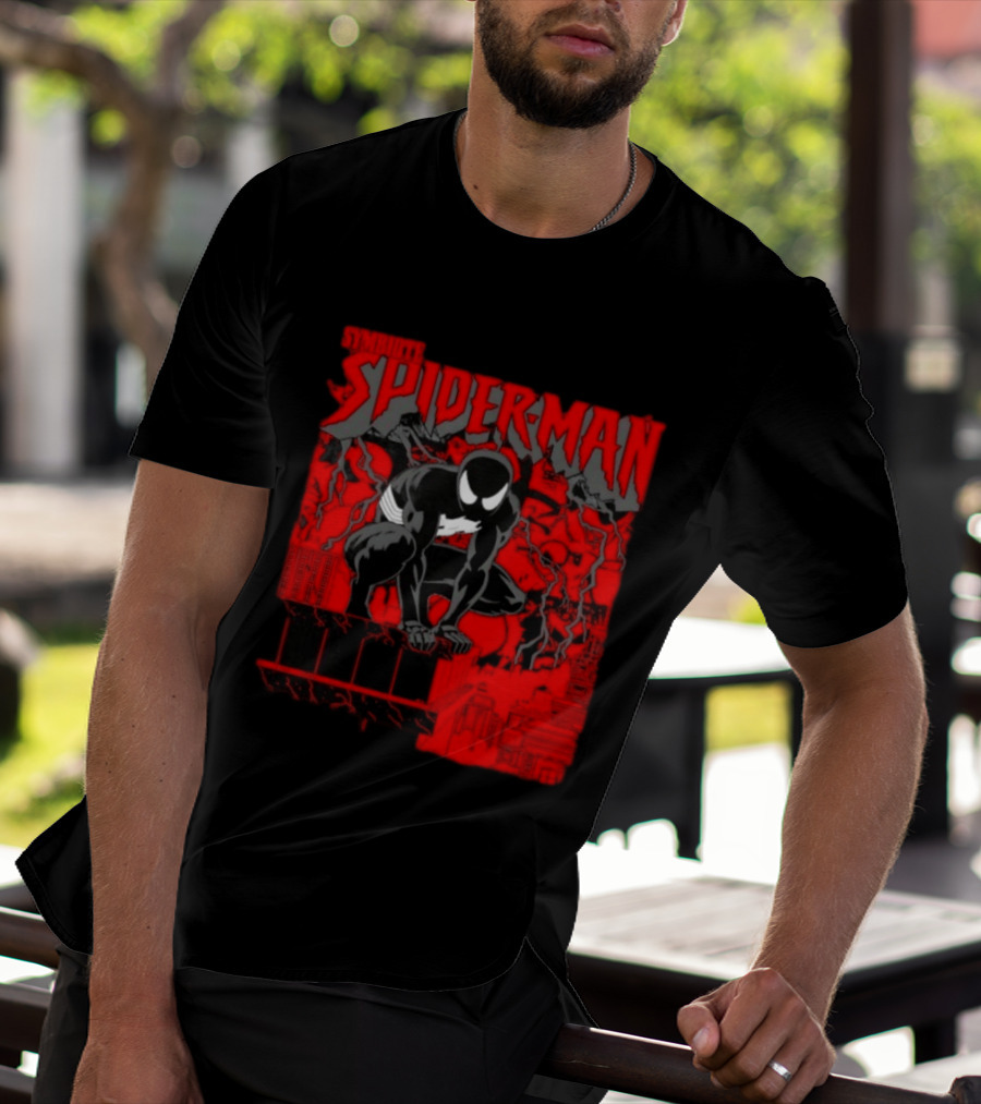 Symbiote Spider Man Marvel Venom Black Suit Comic T-Shirt