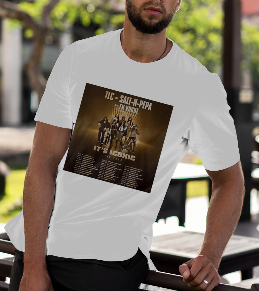 TLC Salt N Pepa En Vogue It's Iconic Tour Dates 2023 T-Shirt