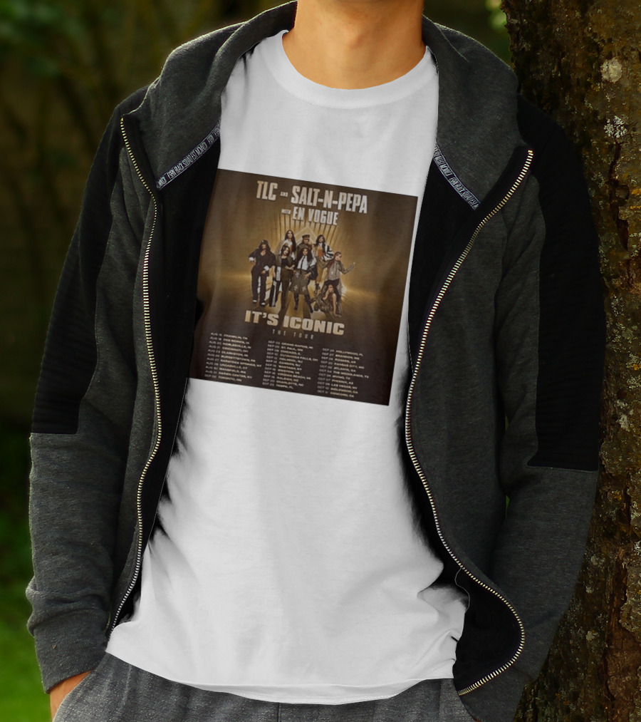 TLC Salt N Pepa En Vogue It's Iconic Tour Dates 2023 T-Shirt
