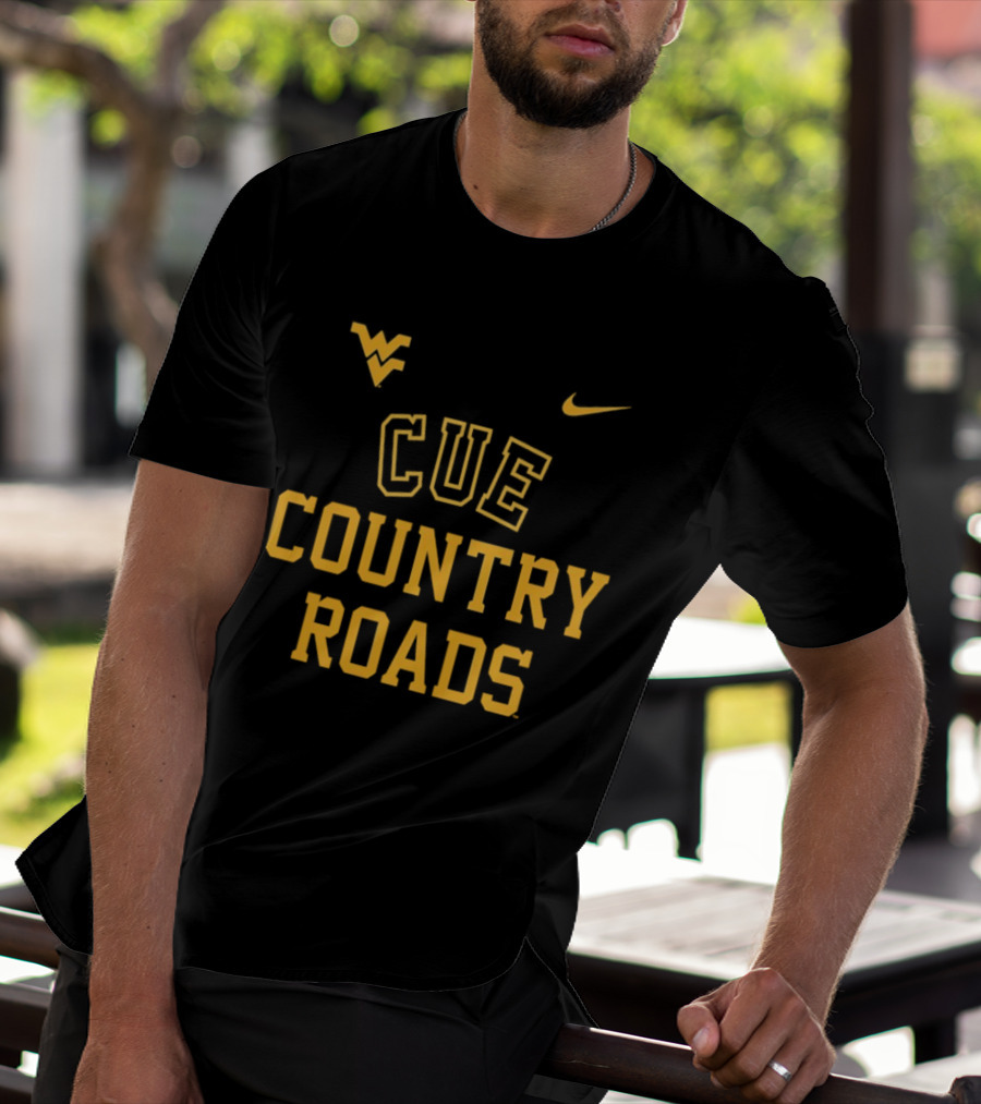 West Virginia Mountaineers CUE COUNTRY ROADS Nike T-Shirt