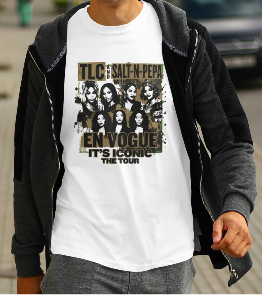 TLC Salt N Pepa With En Vogue It's Iconic The Tour T-Shirt
