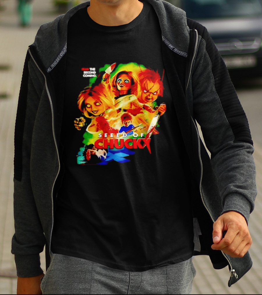 Fear The Second Coming Seed Of Chucky Chucky And Tiffany T-Shirt