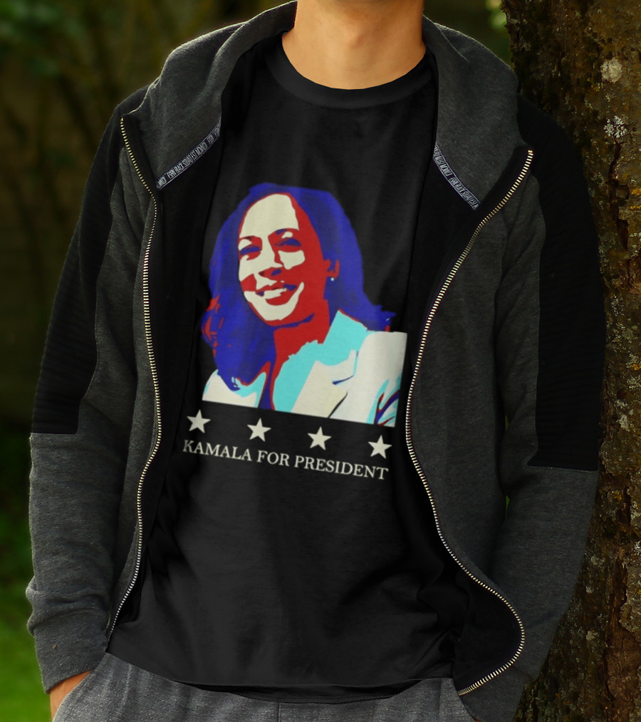 Kamala Harris Kamala For President Presidential Campaign Stars T-Shirt