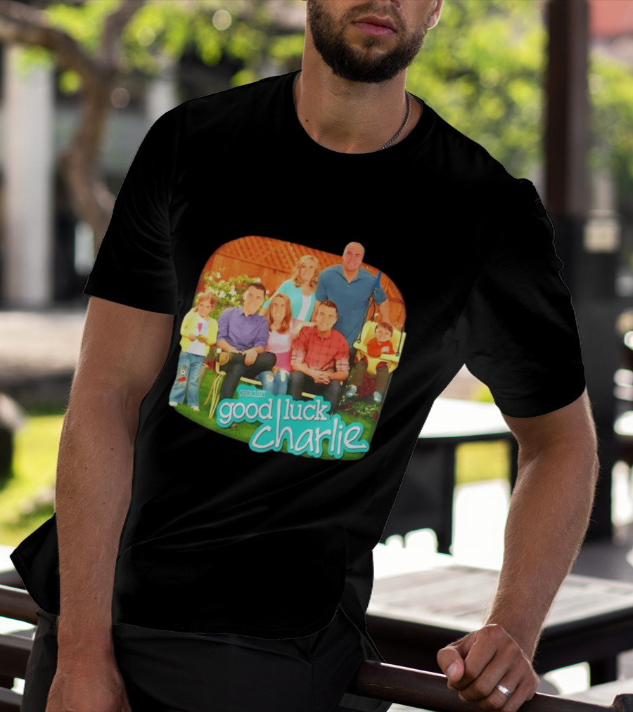 Chaos Closet Good Luck Charlie Family Parody Kirk Charlie T-Shirt
