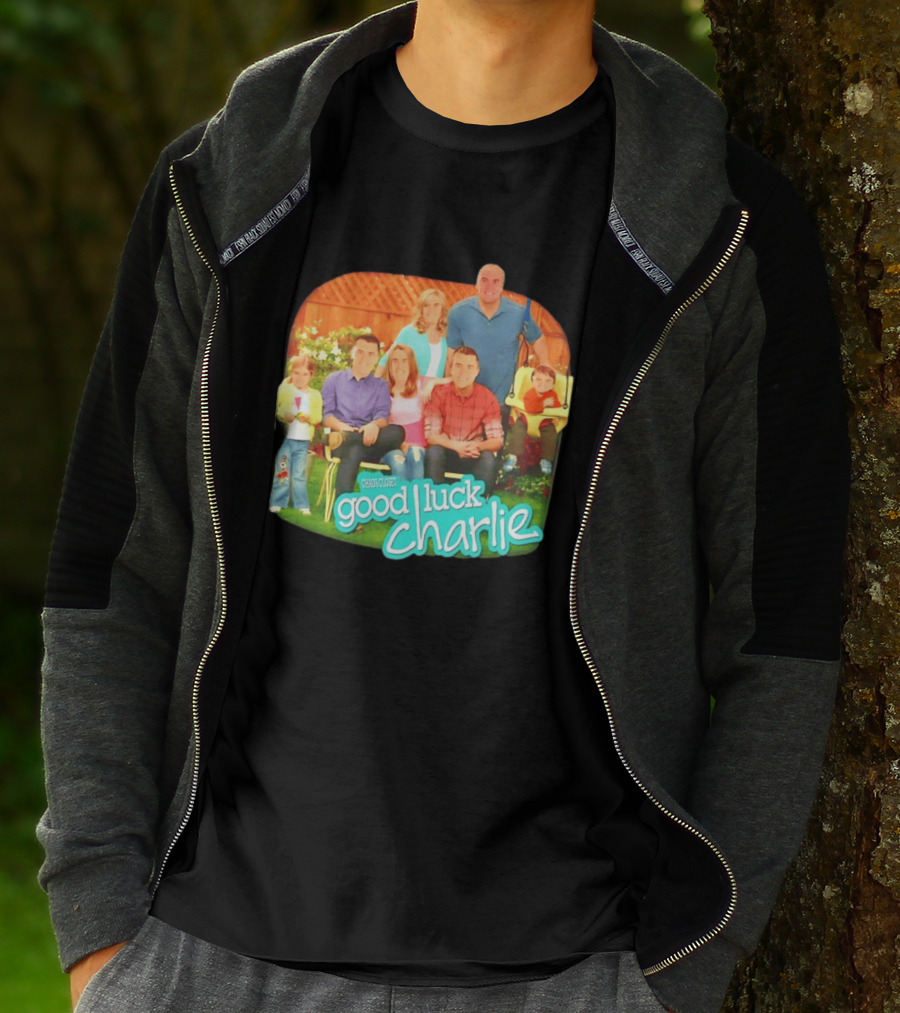 Chaos Closet Good Luck Charlie Family Parody Kirk Charlie T-Shirt