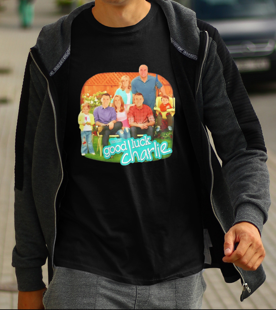 Chaos Closet Good Luck Charlie Family Parody Kirk Charlie T-Shirt