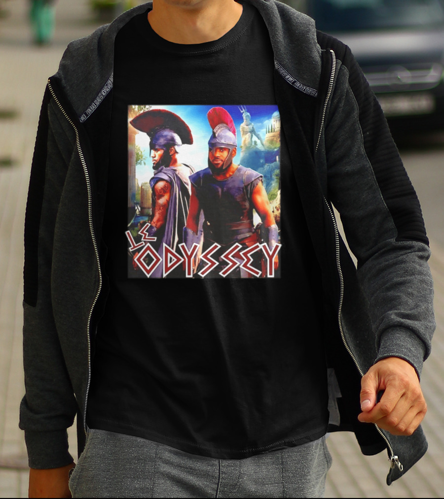 LeOdyssey LeBron James Greek Mythology Adventure T-Shirt