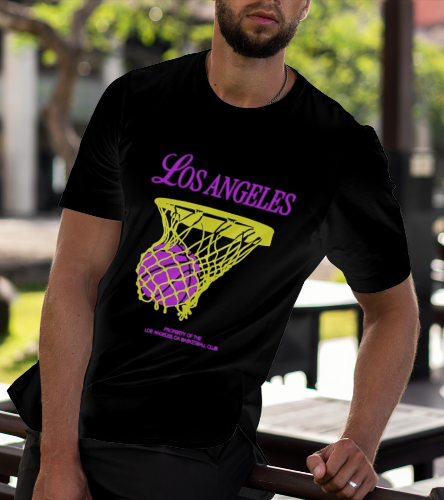 Los Angeles Basketball Club Property Los Angeles CA T-Shirt