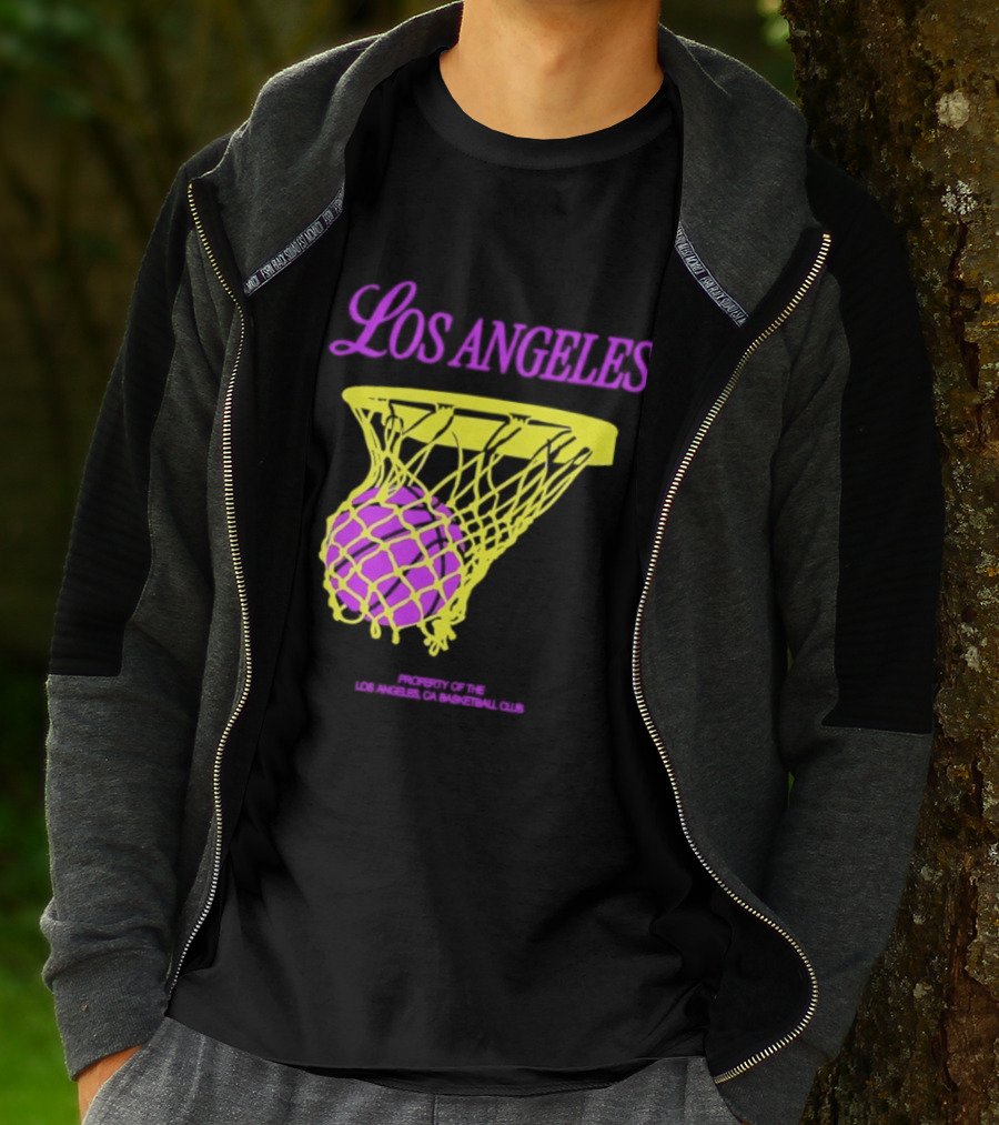 Los Angeles Basketball Club Property Los Angeles CA T-Shirt