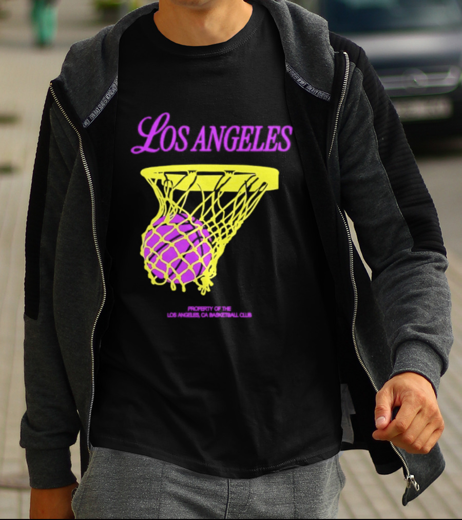 Los Angeles Basketball Club Property Los Angeles CA T-Shirt