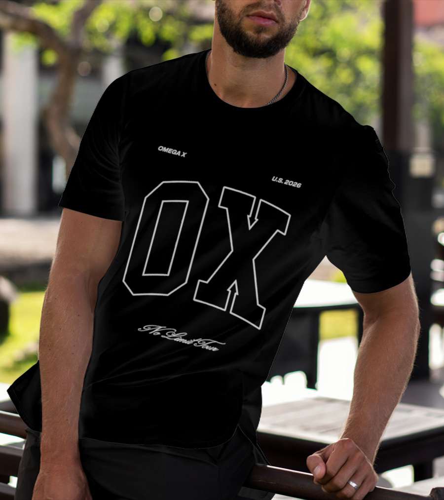 Omega X OX US 2026 No Limit Tour T-Shirt