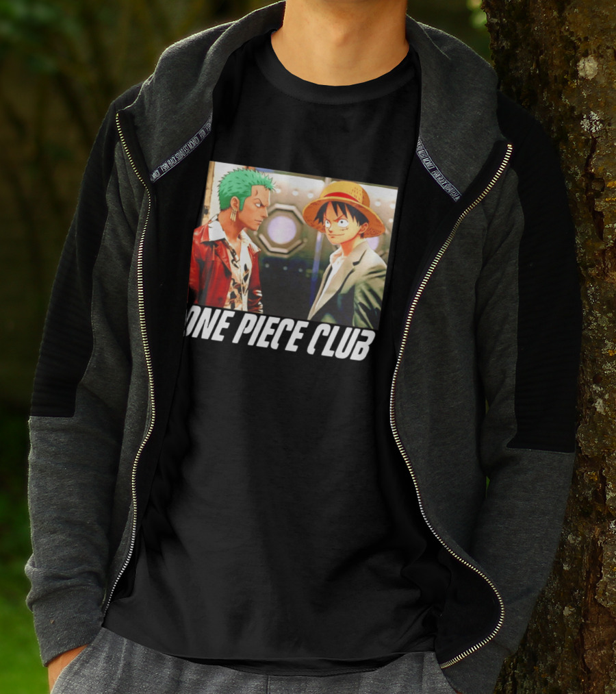 One Piece Club Roronoa Zoro Monkey D Luffy T-Shirt