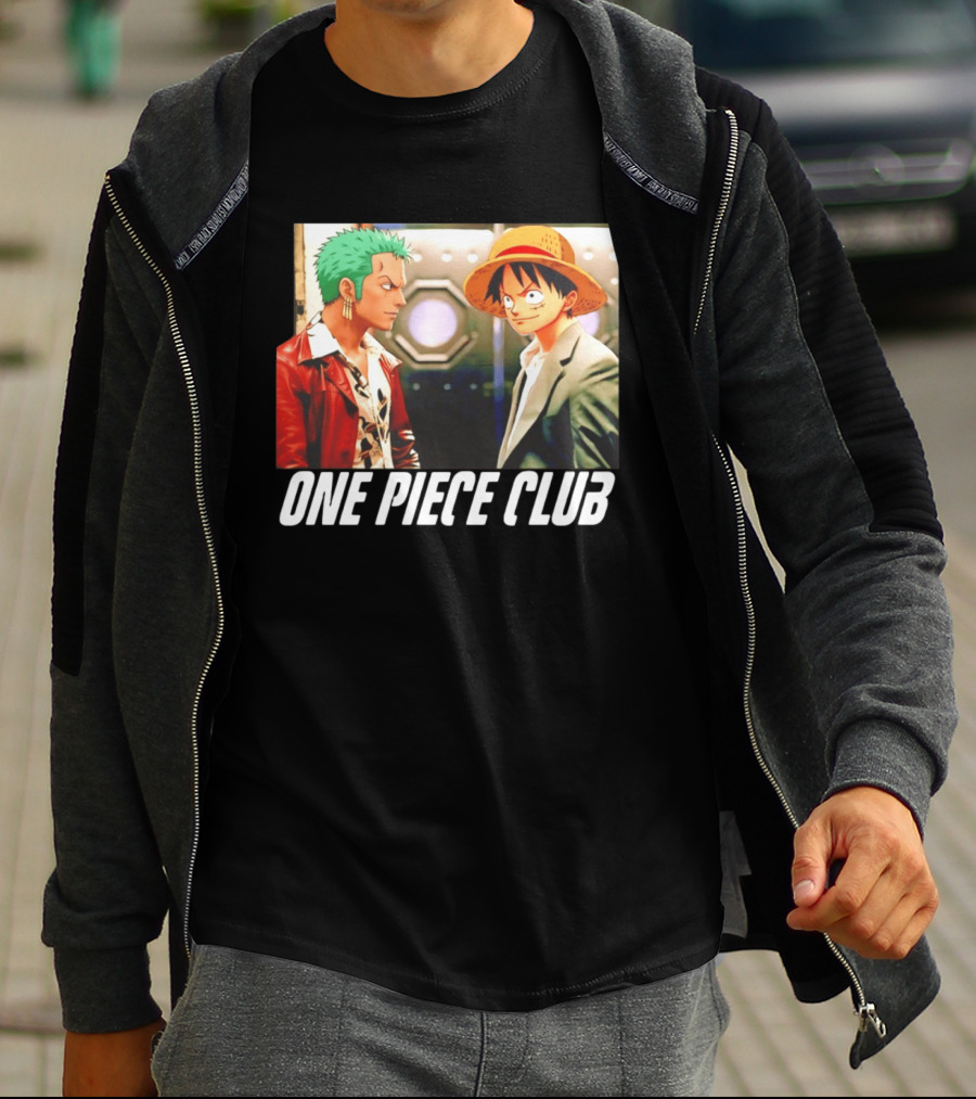 One Piece Club Roronoa Zoro Monkey D Luffy T-Shirt