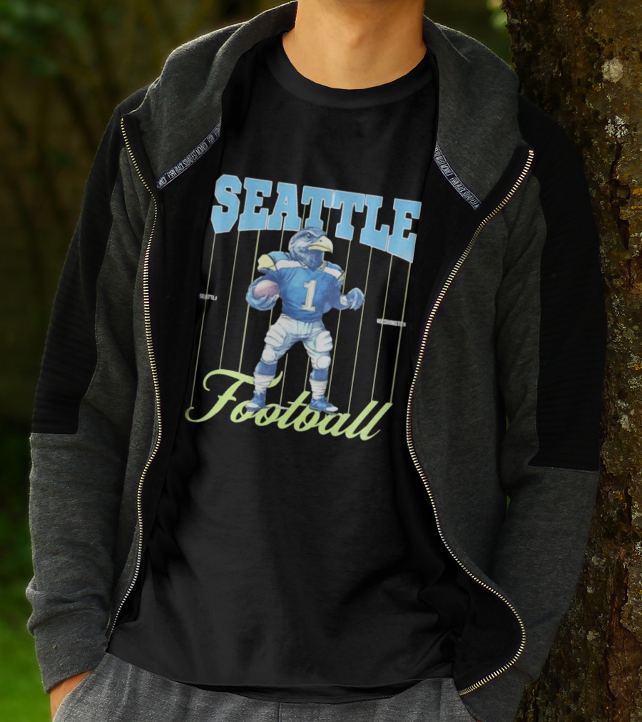 Seattle Seahawks 1 Seattle Washington Football Bird T-Shirt