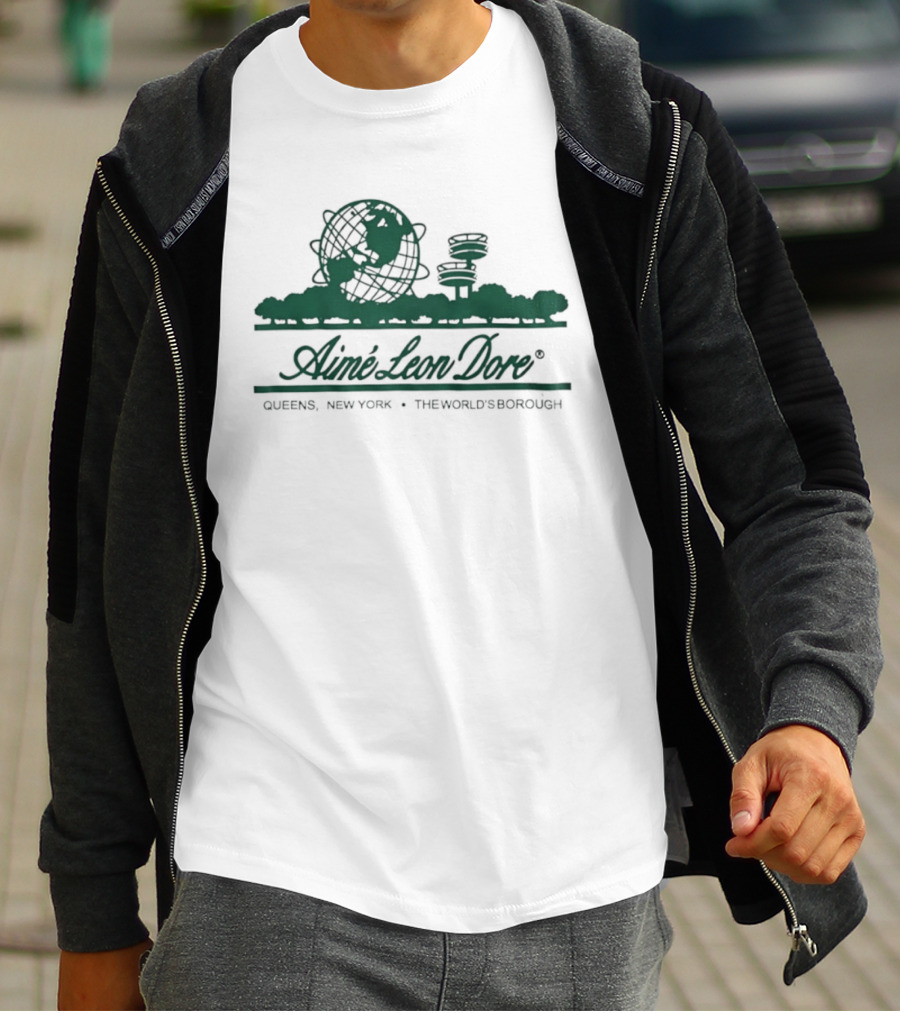 Aimé Leon Dore Queens New York World's Borough Unisphere T-Shirt