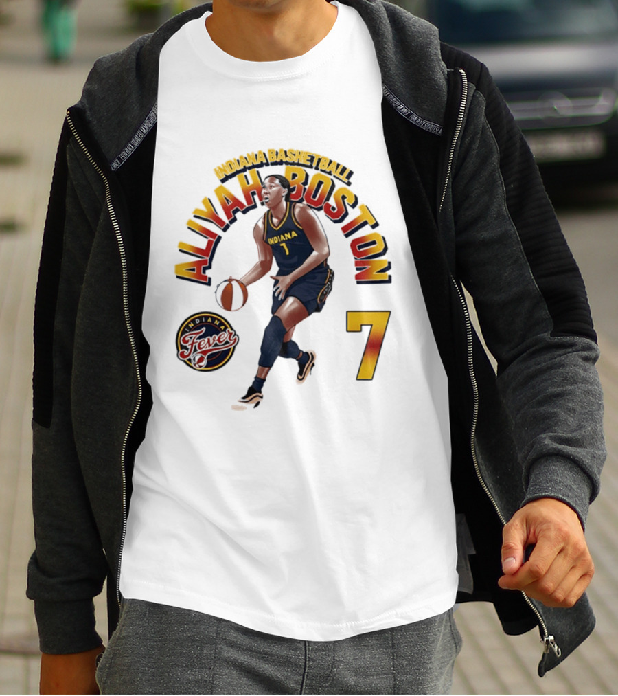 Aliyah Boston Indiana Fever Basketball 7 T-Shirt