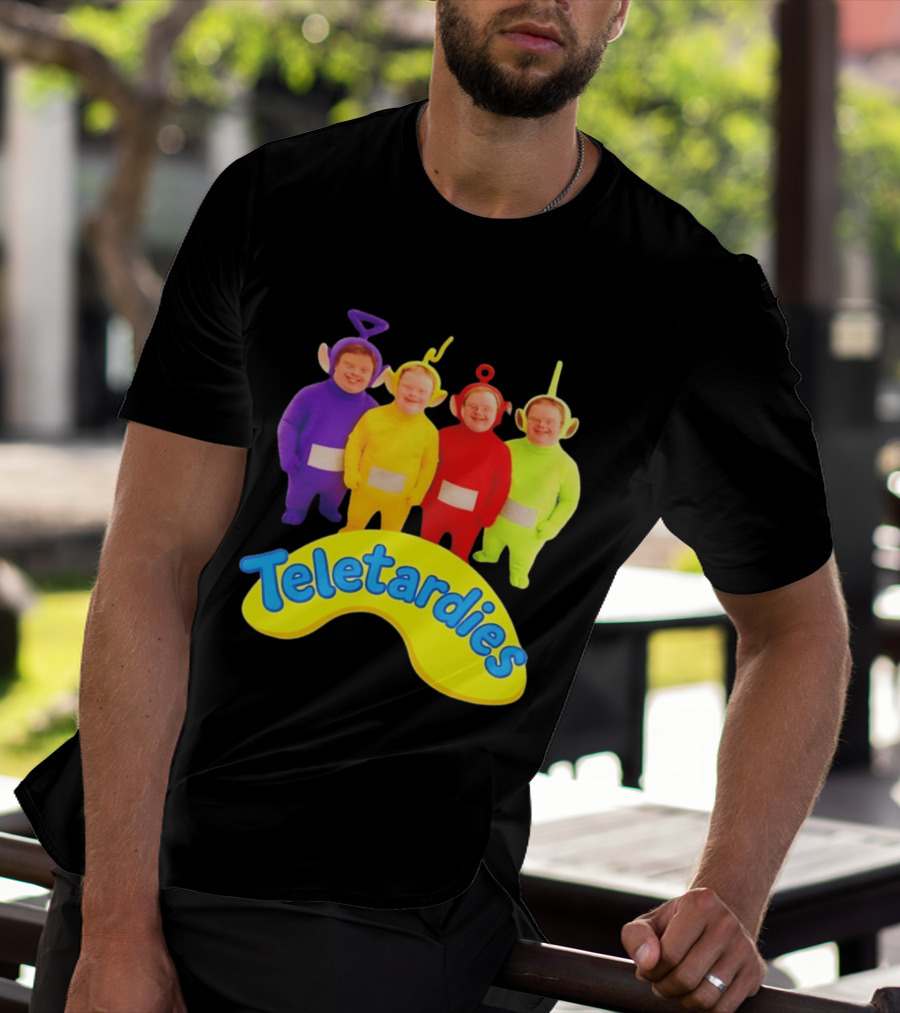 Teletardies Teletubbies Down Syndrome T-Shirt