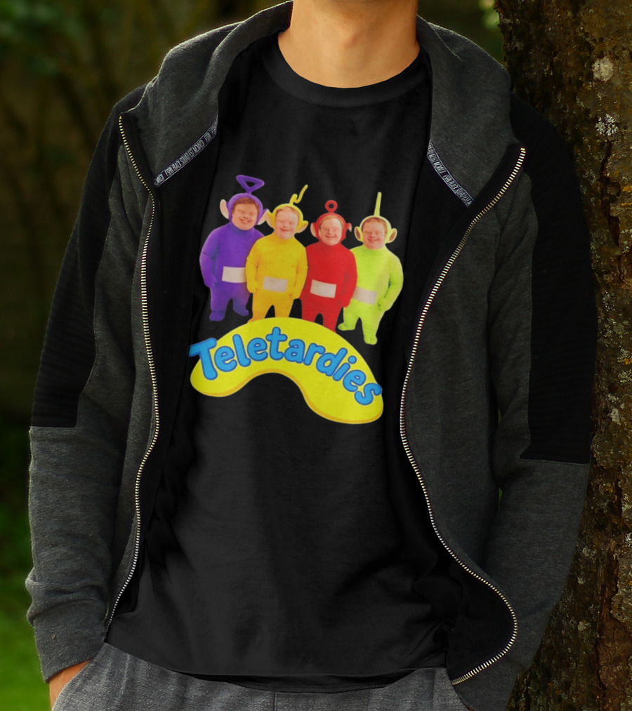 Teletardies Teletubbies Down Syndrome T-Shirt