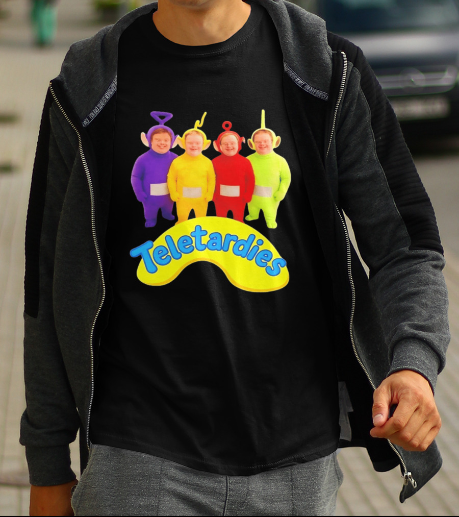 Teletardies Teletubbies Down Syndrome T-Shirt