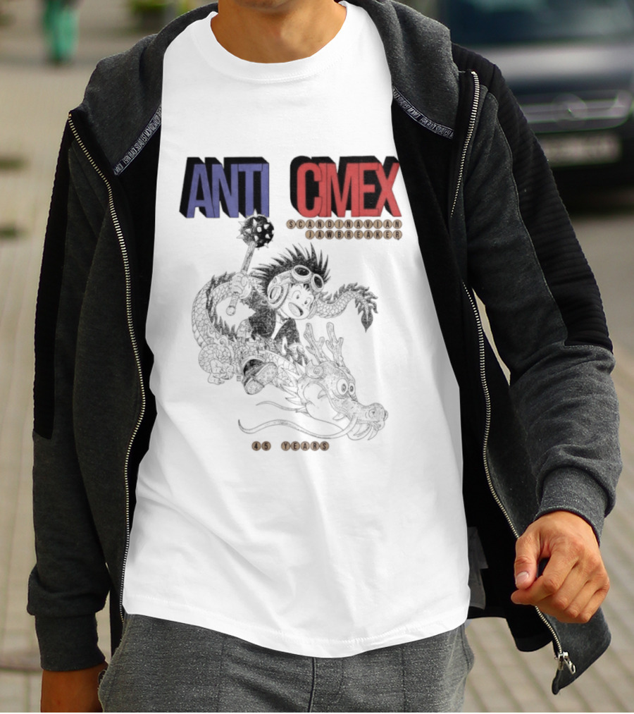 ANTI CIMEX Scandinavian Jawbreaker 45 Years Punk T-Shirt