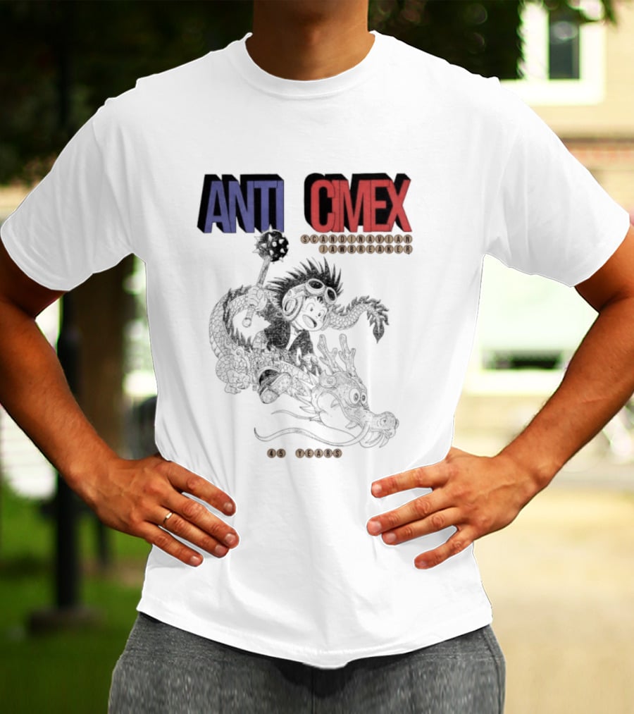 ANTI CIMEX Scandinavian Jawbreaker 45 Years Punk T-Shirt