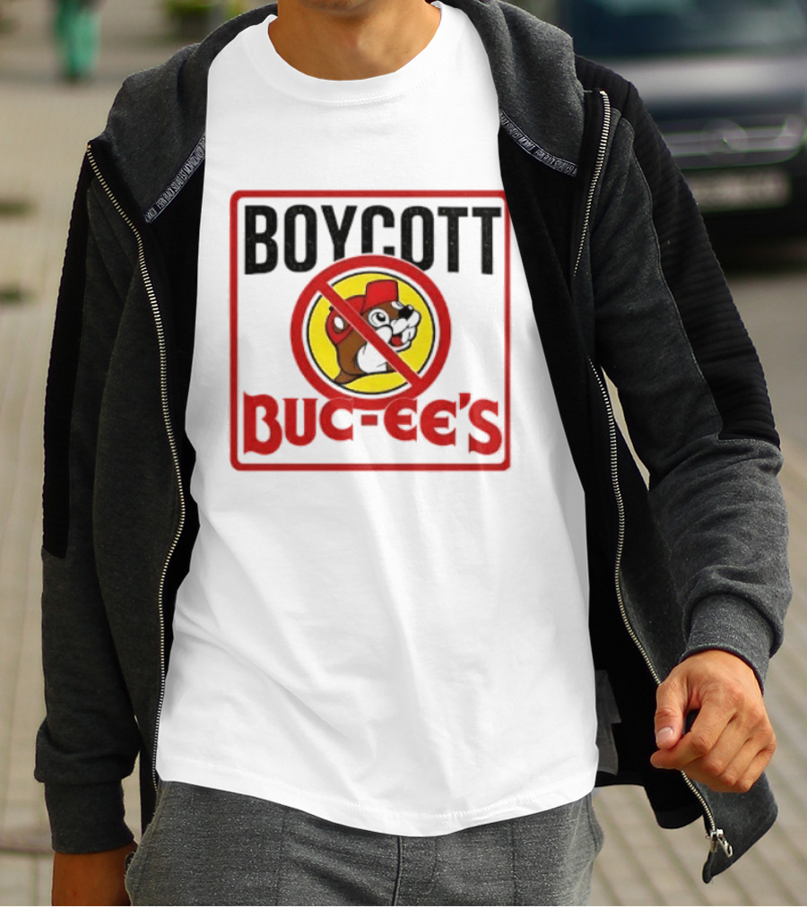 Boycott Buc Ee's Gas Station Protest No T-Shirt