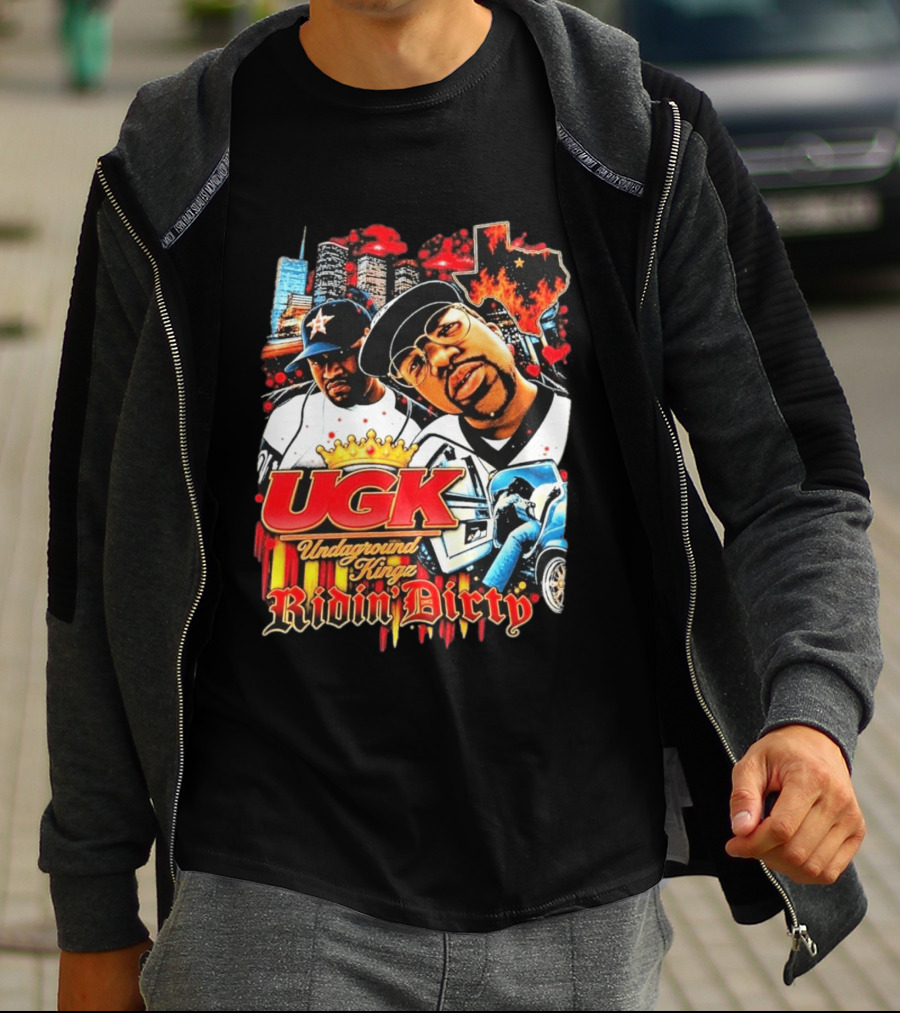 UGK Underground Kingz Ridin' Dirty Texas Rap Legends T-Shirt