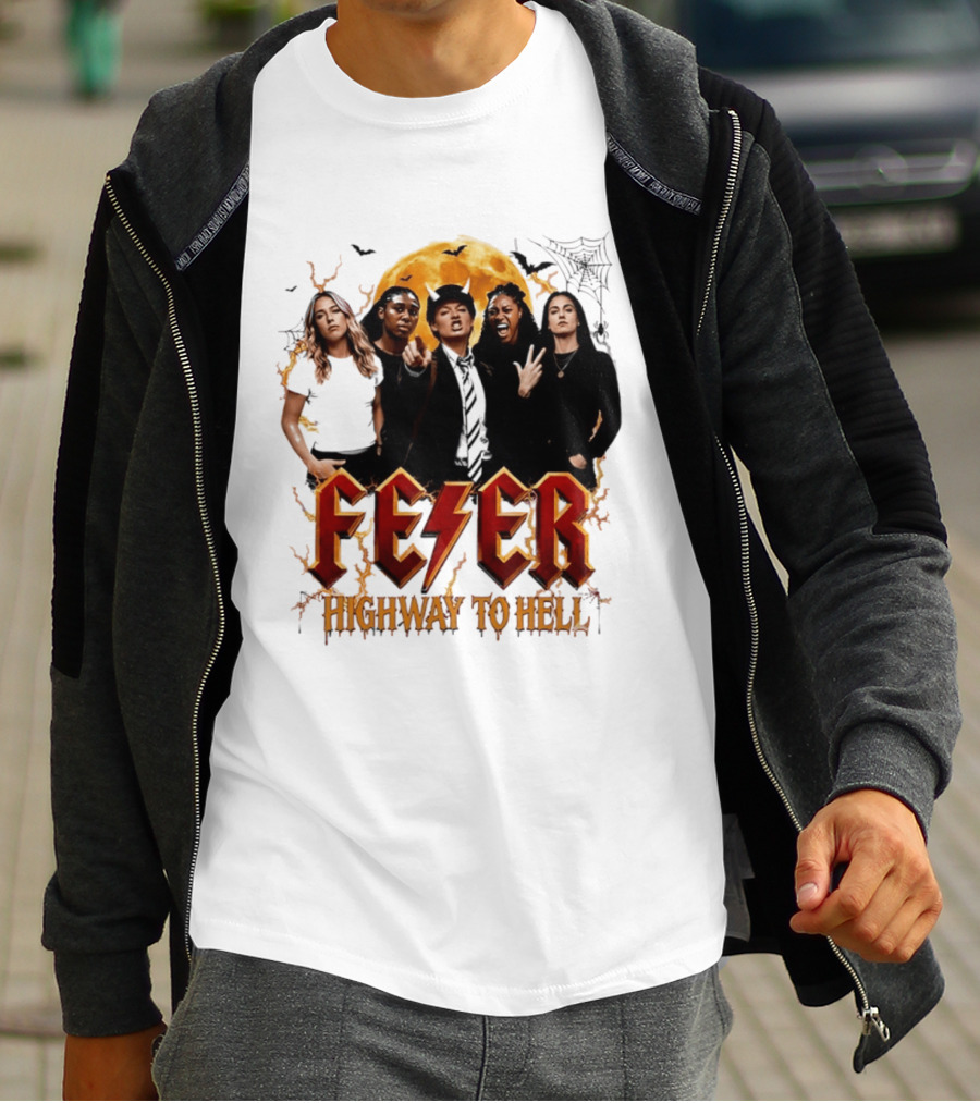 Indiana Fever Highway To Hell Halloween Fever T-Shirt