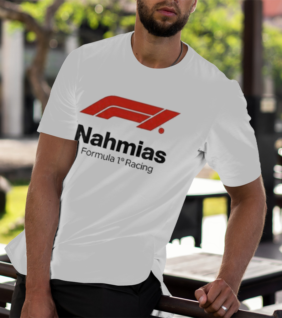 Nahmias Formula 1 Racing Kento Nagao F1 White T-Shirt