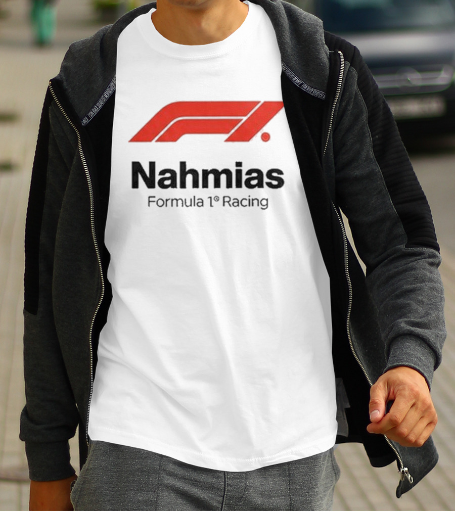 Nahmias Formula 1 Racing Kento Nagao F1 White T-Shirt