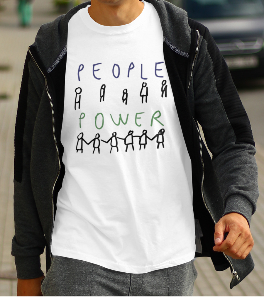 PEOPLE POWER Activism Social Justice Unity Togetherness T-Shirt
