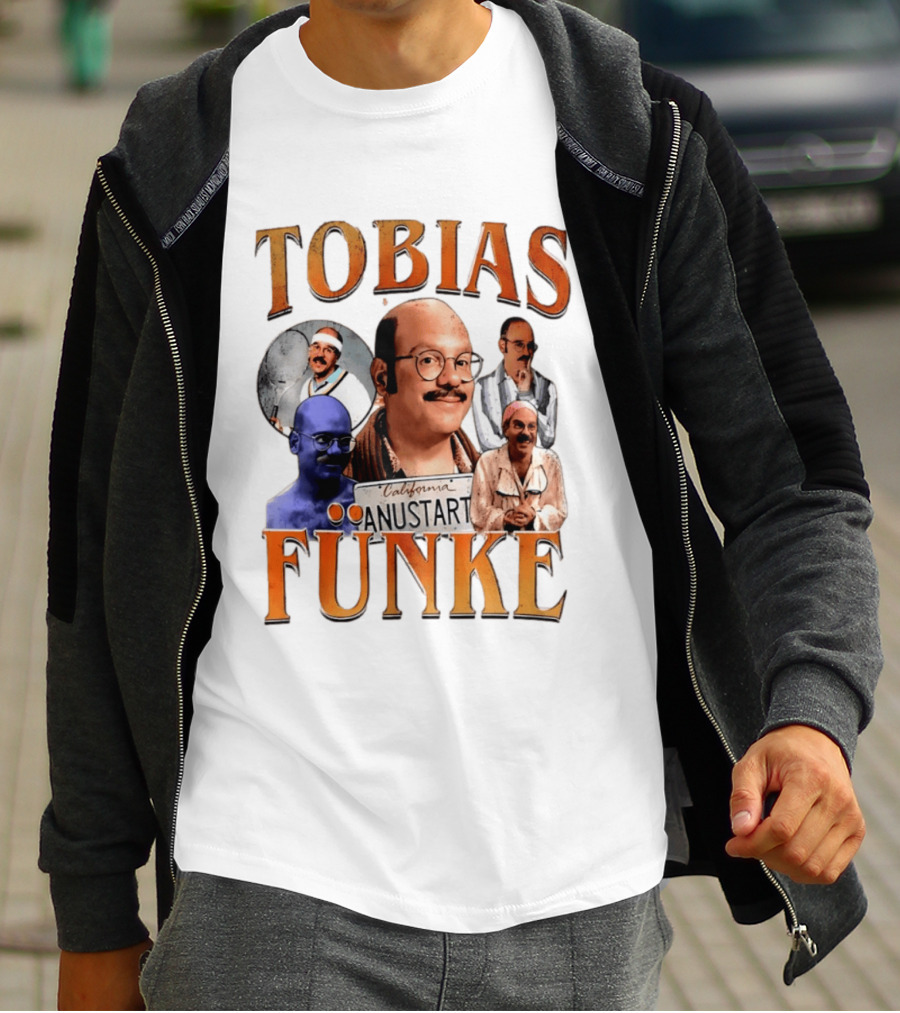 Tobias Funke Anustart Arrested Development Character Compilation T-Shirt